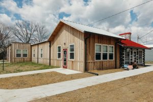 veterinary hospital wooden design